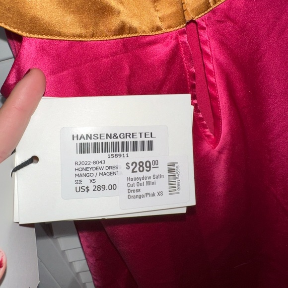 Hansen + Gretel Honeydew Two-Tone Minidress - Picture 10 of 10